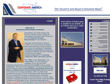 Tablet Screenshot of corporate-america.com